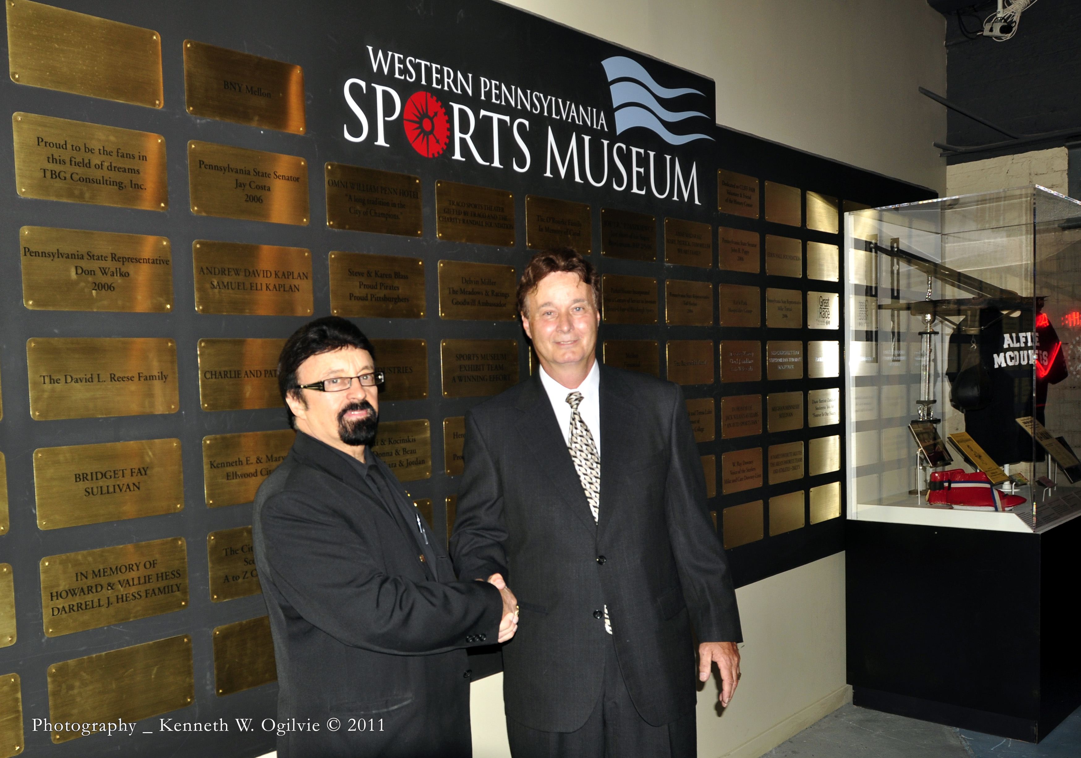 Bill Viola and Grand Master Frank Caliguri