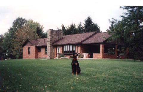 Completed residential roof replacement